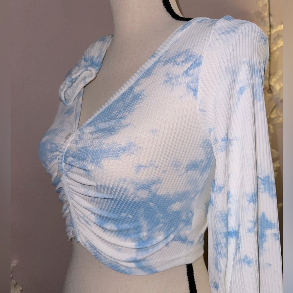 Cute Tie Dye Crop Top - Picture 5 of 5